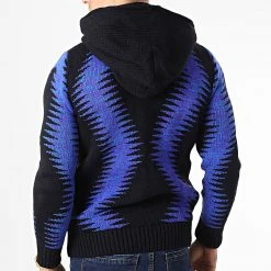 Meilleur prix 🔥 Gilet Zippé Capuche 3003 Bleu Marine de Classic Series 🥰 -Classic Series Soldes classic series 336673 3003 BLUE BLACK 20220912T155310 04