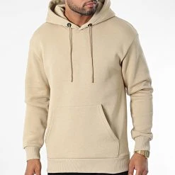 Meilleure vente ⌛ Sweat Capuche GK-1097 Beige de Classic Series ⌛ -Classic Series Soldes classic series 336675 GK 1097 BEJ 20220922T153134 03