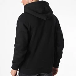 Bon marché ✔️ Sweat Capuche GK-1097 Noir de Classic Series ⌛ -Classic Series Soldes classic series 336677 GK 1097 SIYAH 20220922T155409 04