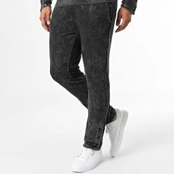 Coupon ⌛ Ensemble De Survetement GK-1090T Noir de Classic Series 🌟 -Classic Series Soldes classic series 336729 GK 1090T SIYAH 20220909T150554 04