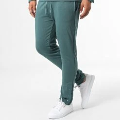 Grosses soldes 🤩 Ensemble De Survetement GK-1070T Bleu Pétrole de Classic Series 🎁 -Classic Series Soldes classic series 336740 GK 1070T PETROL 20220909T150631 04