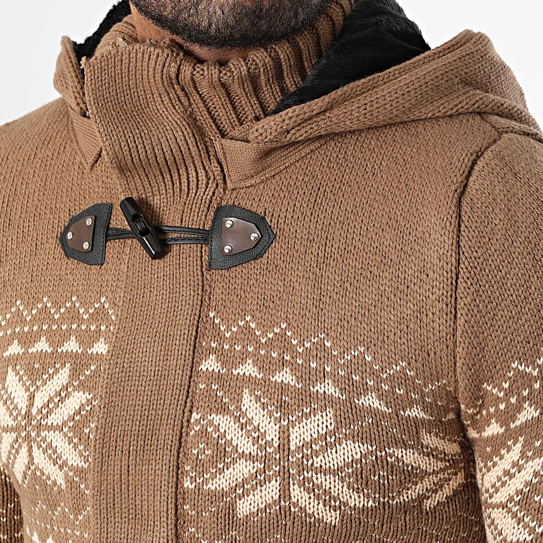 Le moins cher 😀 Gilet Capuche 3001 Marron Beige de Classic Series 🔥 4 Le moins cher 😀 Gilet Capuche 3001 Marron Beige de Classic Series 🔥 – Image 2