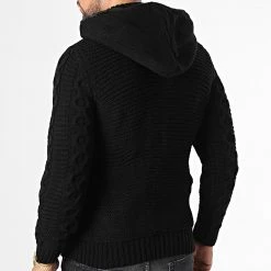 Les meilleures critiques de ✔️ Gilet Capuche 3002 Noir de Classic Series ❤️ -Classic Series Soldes classic series 336756 3002 BLACK BLACK 20220916T150040 04