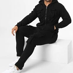 De gros 😉 Ensemble De Survetement GK-1069T Noir de Classic Series 🔥