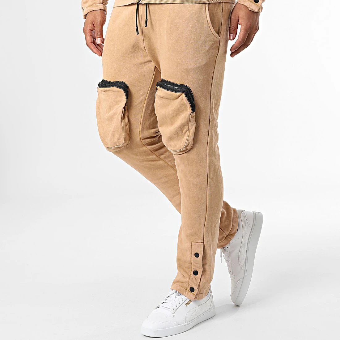 De gros ⌛ Ensemble De Survetement GK-1089T Beige de Classic Series 🤩 6 De gros ⌛ Ensemble De Survetement GK-1089T Beige de Classic Series 🤩 – Image 4