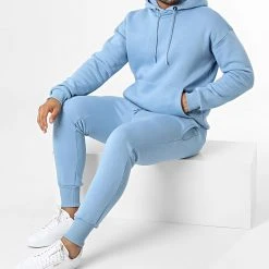 Le moins cher 😍 Ensemble De Survetement GK-1096T Bleu Clair de Classic Series ✨
