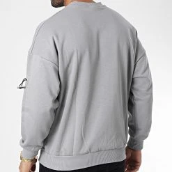 Meilleur prix 👏 Sweat Crewneck 22-K076 Gris de Classic Series 🔔 -Classic Series Soldes classic series 338022 22 K076 GREY 20220922T160925 04