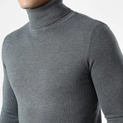 Promo 👍 Pull Col Roulé J663 Gris Chiné de Classic Series 🔔 7 Promo 👍 Pull Col Roulé J663 Gris Chiné de Classic Series 🔔 -Classic Series Soldes classic series 338028 J663 9 20220921T154439 02