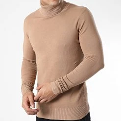 Budget ❤️ Pull Col Roulé J663 Camel Clair de Classic Series 🔔 -Classic Series Soldes classic series 338029 J663 17 20220921T154301 03