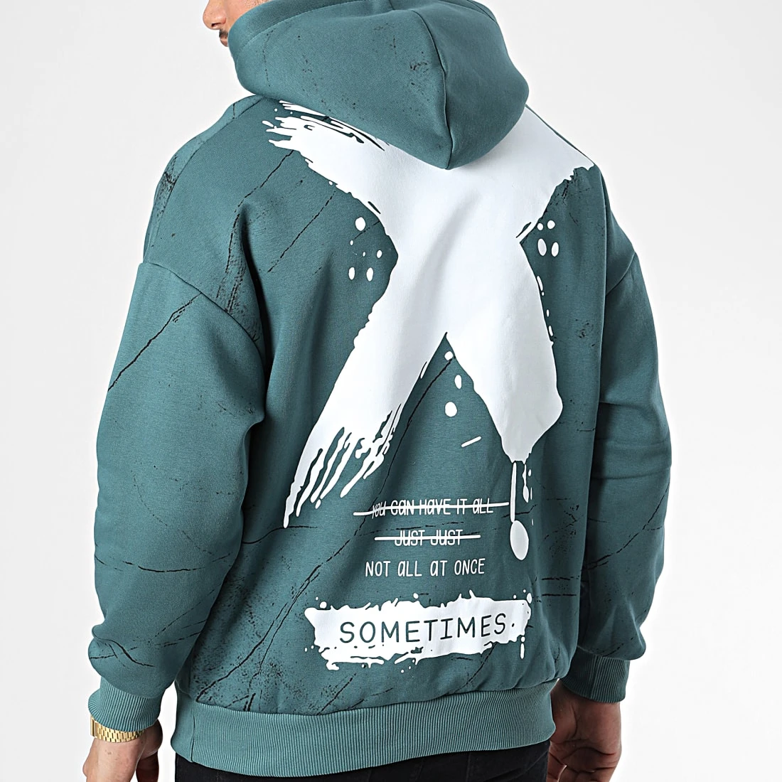 Meilleur prix ⭐ Sweat Capuche 22-K083 Vert Foncé de Classic Series ⌛ 6 Meilleur prix ⭐ Sweat Capuche 22-K083 Vert Foncé de Classic Series ⌛ – Image 4