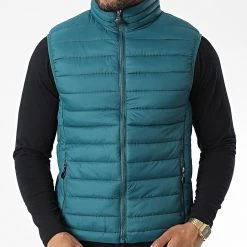 Tout neuf 🤩 Doudoune Sans Manches ZH68 Bleu Canard de Classic Series 🥰