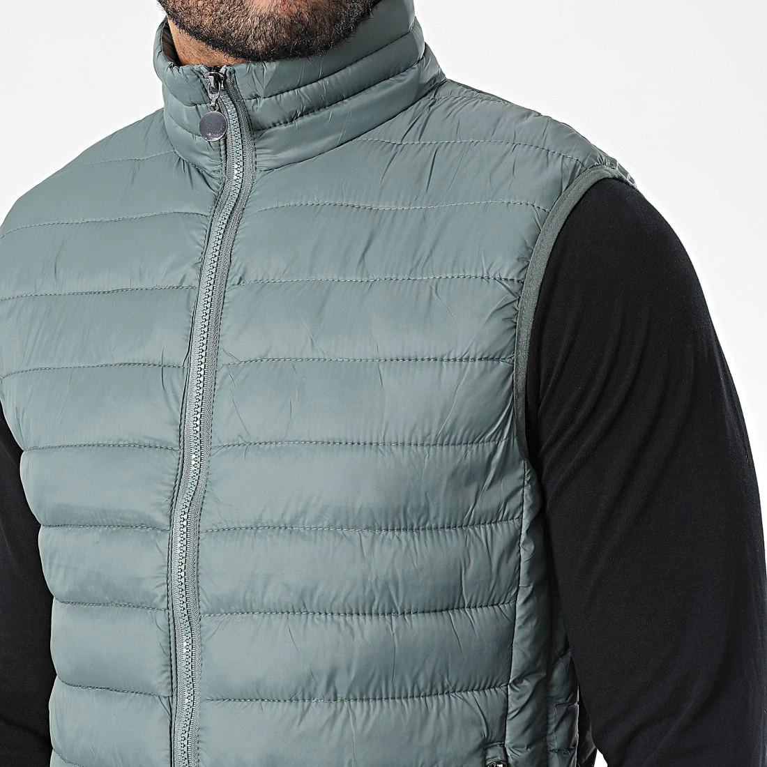 Meilleur prix ✨ Doudoune Sans Manches ZH68 Vert Kaki Clair de Classic Series 🎉 4 Meilleur prix ✨ Doudoune Sans Manches ZH68 Vert Kaki Clair de Classic Series 🎉 – Image 2