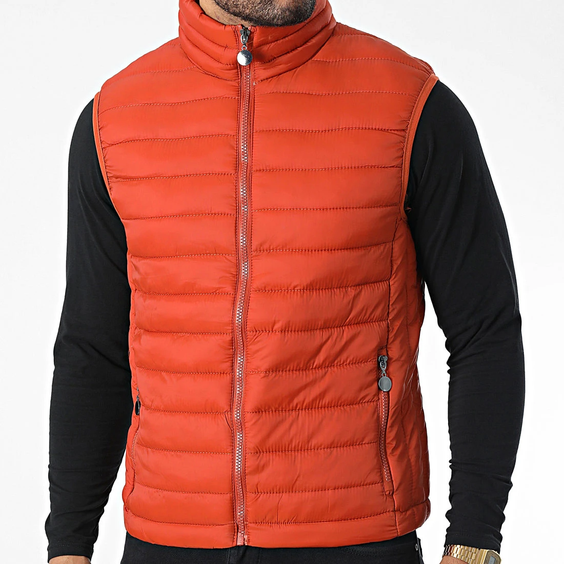 De gros 🎉 Doudoune Sans Manches ZH68 Rouille de Classic Series 🔔 3 De gros 🎉 Doudoune Sans Manches ZH68 Rouille de Classic Series 🔔