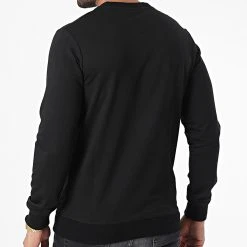 Vente flash ⌛ Sweat Crewneck 9058 Noir de Classic Series 👏 -Classic Series Soldes classic series 338061 9058 BLACK 20220922T155304 04