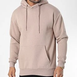De gros 🔥 Sweat Capuche 8801 Beige Foncé de Classic Series 😉