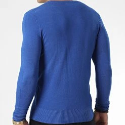 Meilleur prix ⭐ Pull J662 Bleu Roi de Classic Series 💯 -Classic Series Soldes classic series 338071 J662 16 20220920T162005 04