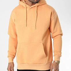Meilleur prix 👍 Sweat Capuche 8801 Orange de Classic Series ⭐