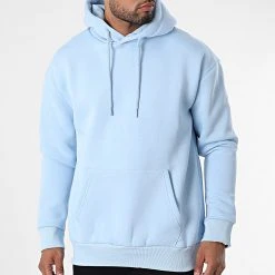Le moins cher 🥰 Sweat Capuche 8801 Bleu Clair de Classic Series ✔️ -Classic Series Soldes classic series 338073 8801 049 20220922T155607 03