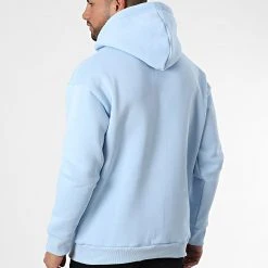 Le moins cher 🥰 Sweat Capuche 8801 Bleu Clair de Classic Series ✔️ -Classic Series Soldes classic series 338073 8801 049 20220922T155609 04