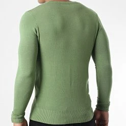 Meilleur prix ⭐ Pull J662 Vert Clair de Classic Series 👏 -Classic Series Soldes classic series 338089 J662 15 20220921T154103 04