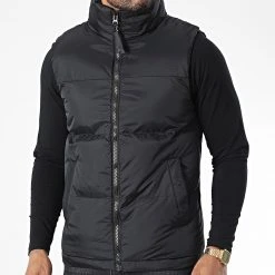 Meilleur prix ✔️ Doudoune Sans Manches 9357 Noir de Classic Series ✨