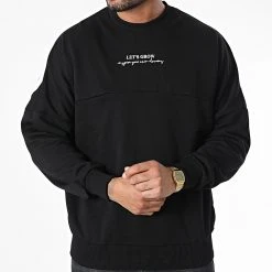 Top 10 ✔️ Sweat Crewneck 22-K053 Noir de Classic Series 🧨 -Classic Series Soldes classic series 338101 22 K053 SIYAH 20220922T155424 03