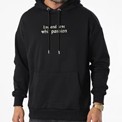 Meilleur prix 😉 Sweat Capuche 22-K048 Noir de Classic Series ⌛ -Classic Series Soldes classic series 338103 22 K048 SIYAH 20220922T155231 04