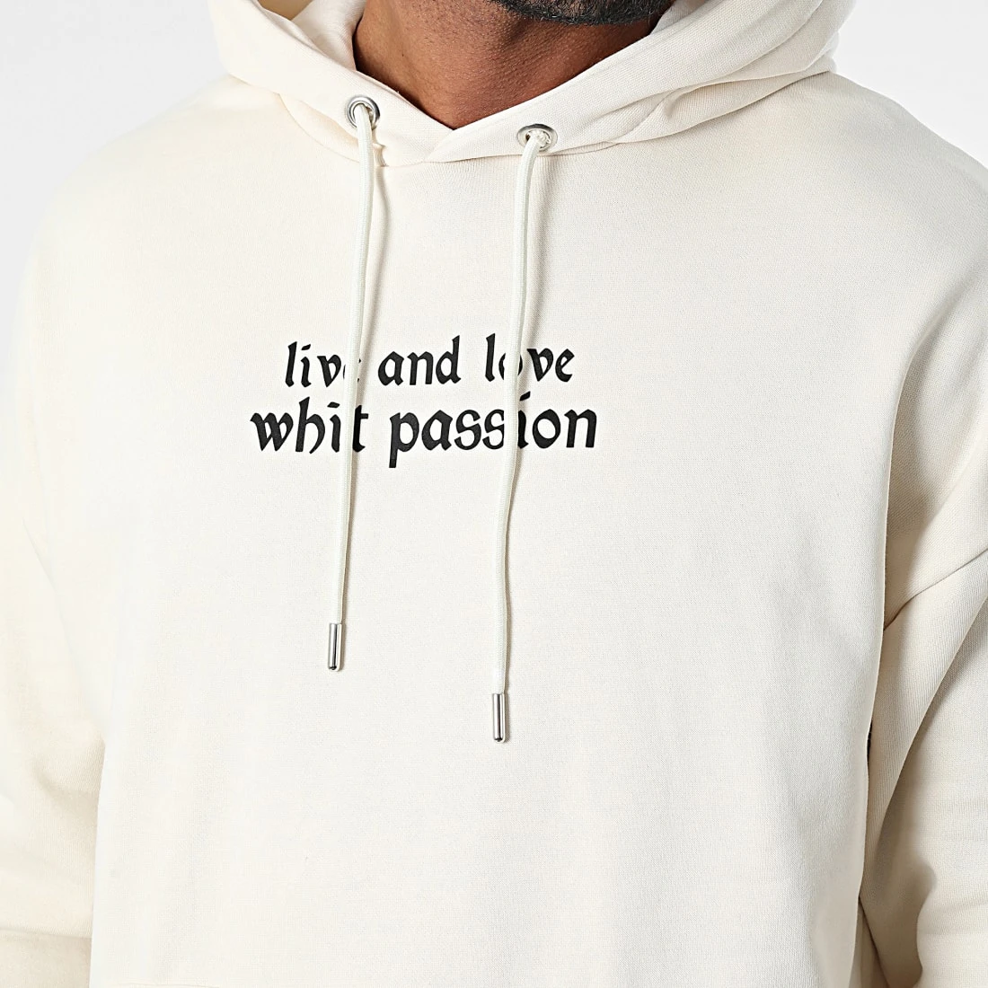 Sortie ⌛ Sweat Capuche 22-K048 Beige de Classic Series 🧨 4 Sortie ⌛ Sweat Capuche 22-K048 Beige de Classic Series 🧨 – Image 2