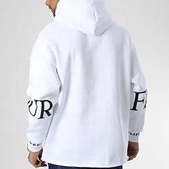 Vente flash ❤️ Sweat Capuche 22-K014 Blanc de Classic Series 🎁 -Classic Series Soldes classic series 338109 22 K014 BEYAZ 20220922T160535 04