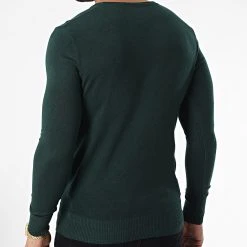 Remise 🔥 Pull J661 Vert de Classic Series 🌟 -Classic Series Soldes classic series 338128 J661 7 20220922T152209 04