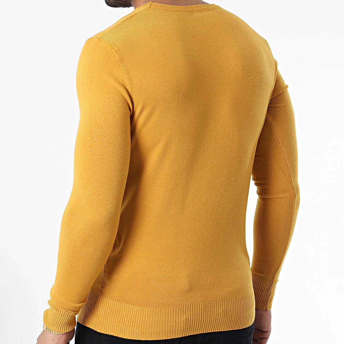 Meilleure affaire ⭐ Pull J661 Jaune Moutarde de Classic Series ⌛ 6 Meilleure affaire ⭐ Pull J661 Jaune Moutarde de Classic Series ⌛ – Image 4