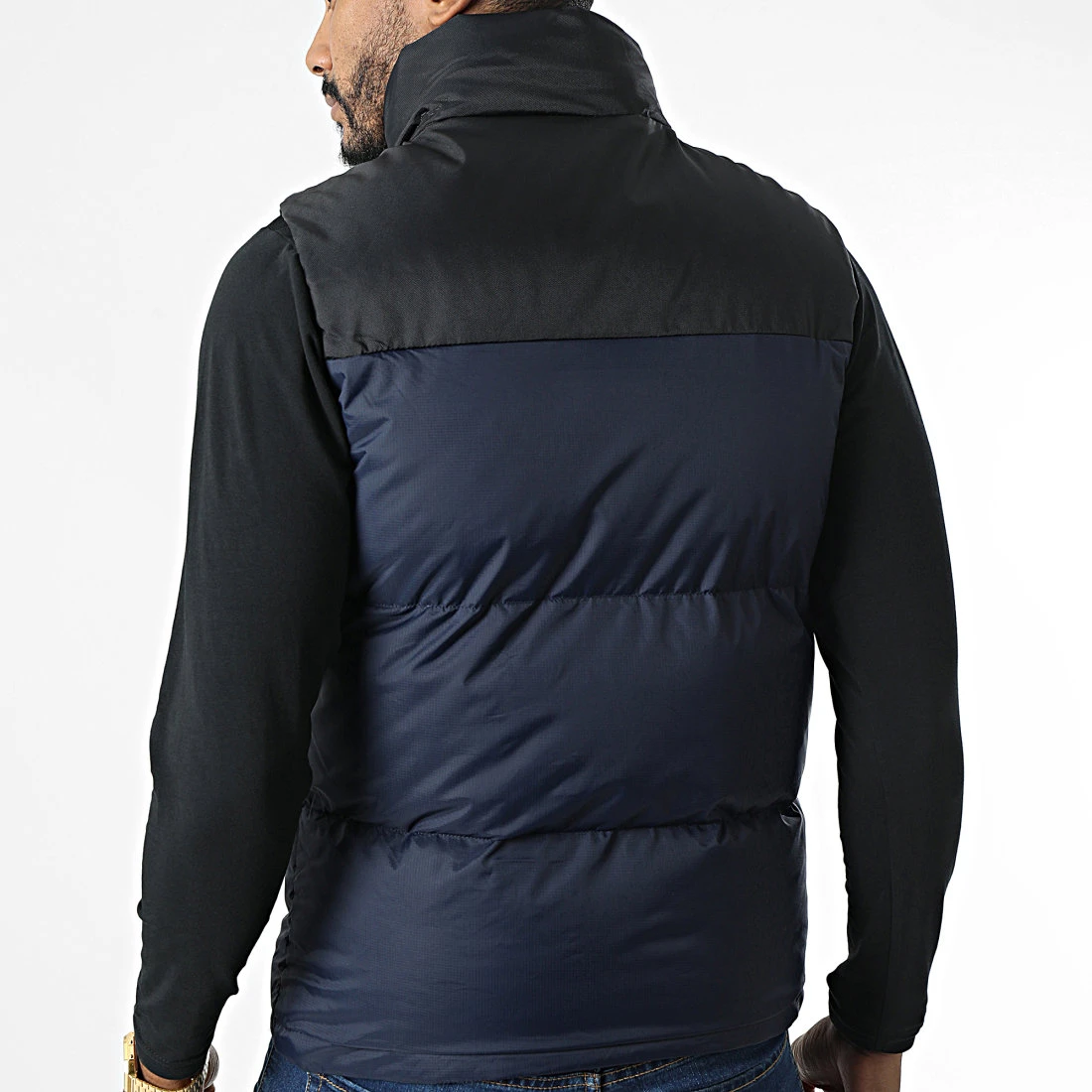 Le moins cher 🤩 Doudoune Sans Manches 9357 Bleu Marine de Classic Series 🧨 6 Le moins cher 🤩 Doudoune Sans Manches 9357 Bleu Marine de Classic Series 🧨 – Image 4