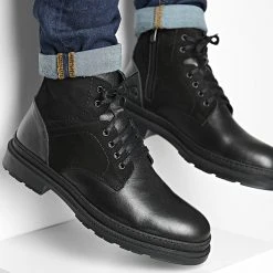 Offres 🔔 Chaussures Cuir 486 Noir de Classic Series ✔️