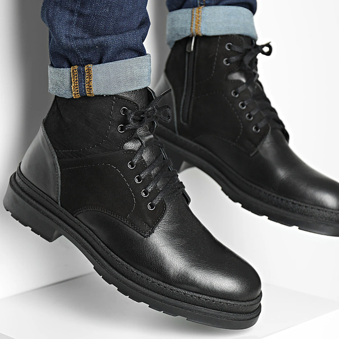 Offres 🔔 Chaussures Cuir 486 Noir de Classic Series ✔️ 3 Offres 🔔 Chaussures Cuir 486 Noir de Classic Series ✔️