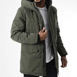 Top 10 🛒 Parka Capuche 9352 Vert Kaki de Classic Series ❤️ 8 Top 10 🛒 Parka Capuche 9352 Vert Kaki de Classic Series ❤️ -Classic Series Soldes classic series 338149 9352 3 OLIVE 20220927T151425 03