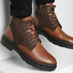 Budget ⌛ Chaussures Cuir 486 Marron de Classic Series ✔️