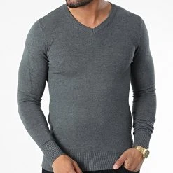 Grosses soldes 😀 Pull J662 Gris Anthracite Chiné de Classic Series 🧨 8 Grosses soldes 😀 Pull J662 Gris Anthracite Chiné de Classic Series 🧨 -Classic Series Soldes classic series 338154 J662 9 20220922T152007 03