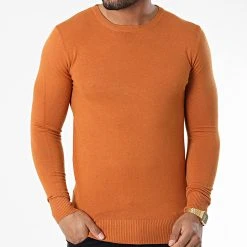 Tout neuf 🥰 Pull J661 Orange de Classic Series 🥰 -Classic Series Soldes classic series 338156 J661 10 20220922T151913 03