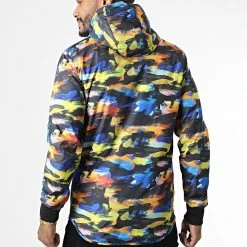 Grosses soldes ⌛ Veste Zippée Capuche 7424 Noir Multicolor de Classic Series ✨ -Classic Series Soldes classic series 338315 7424 MULTI 20220923T155816 04