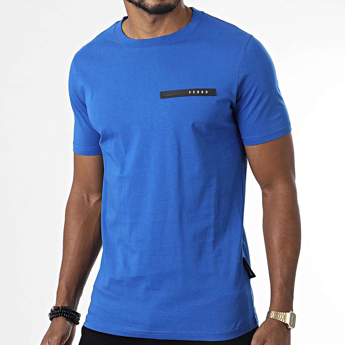 Promo 😀 Tee 🔥 Shirt T7233 Bleu de Classic Series ✔️ 3 Promo 😀 Tee 🔥 Shirt T7233 Bleu de Classic Series ✔️
