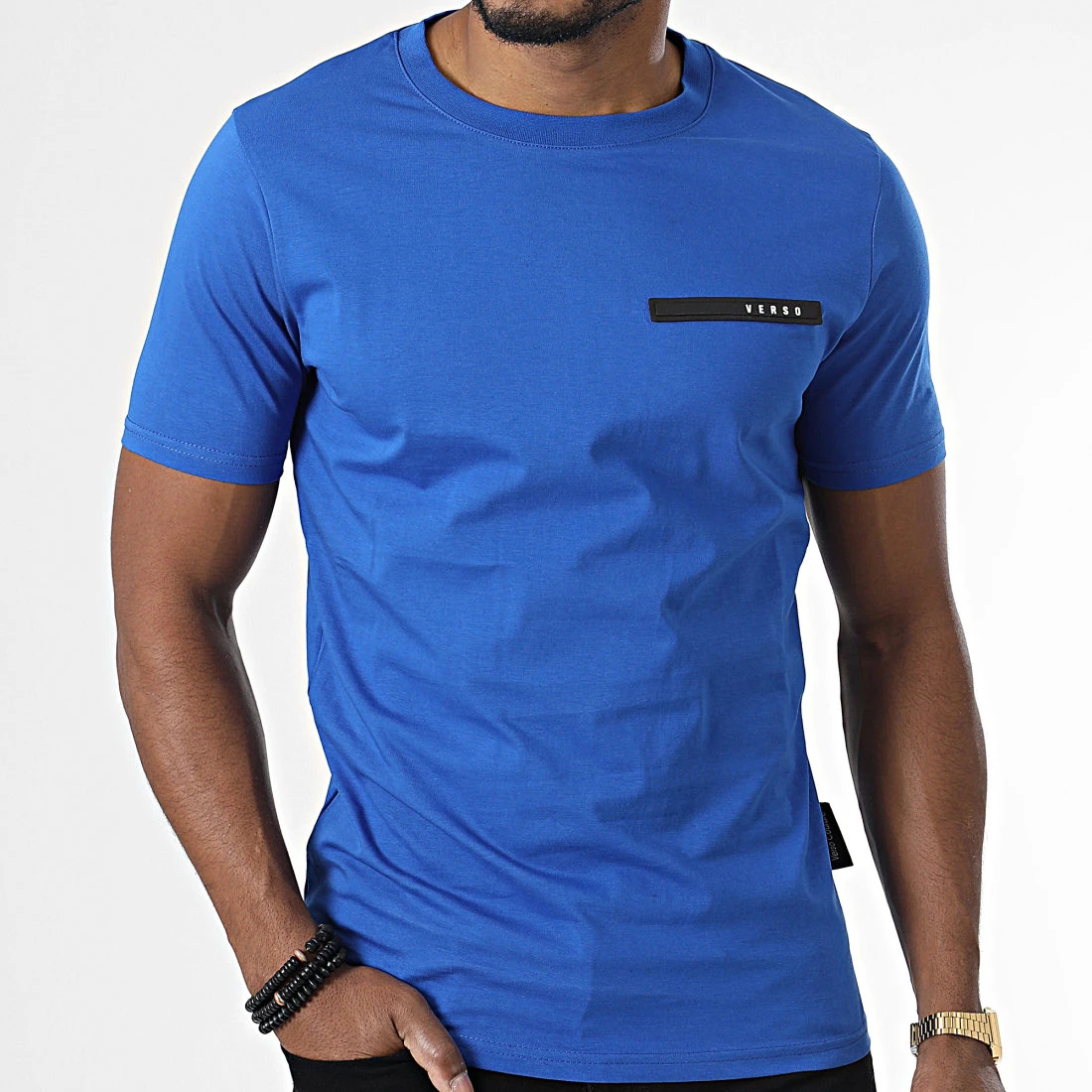 Promo 😀 Tee 🔥 Shirt T7233 Bleu de Classic Series ✔️ 5 Promo 😀 Tee 🔥 Shirt T7233 Bleu de Classic Series ✔️ – Image 3