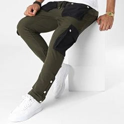 Coupon 🌟 Pantalon Cargo 7419 Vert Kaki de Classic Series 🎉 -Classic Series Soldes classic series 338323 7419 KAKI 20220929T152034 03
