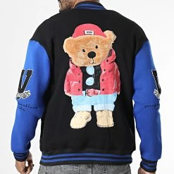 Tout neuf 💯 Veste Teddy 7422 Noir Bleu de Classic Series 🔔 -Classic Series Soldes classic series 338327 7422 BLACK BLUE 20220926T155608 04