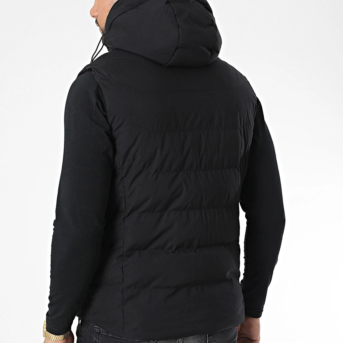 Bon marché 🌟 Doudoune Sans Manches 9356 Noir de Classic Series 🔥 6 Bon marché 🌟 Doudoune Sans Manches 9356 Noir de Classic Series 🔥 – Image 4