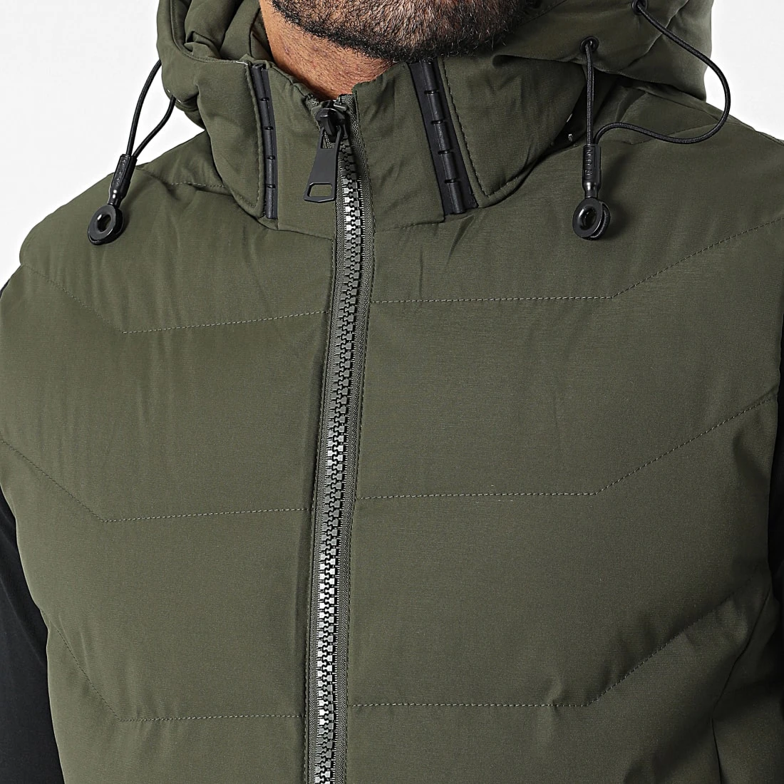 Remise ✔️ Doudoune Sans Manches 9356 Vert Kaki de Classic Series 🥰 4 Remise ✔️ Doudoune Sans Manches 9356 Vert Kaki de Classic Series 🥰 – Image 2