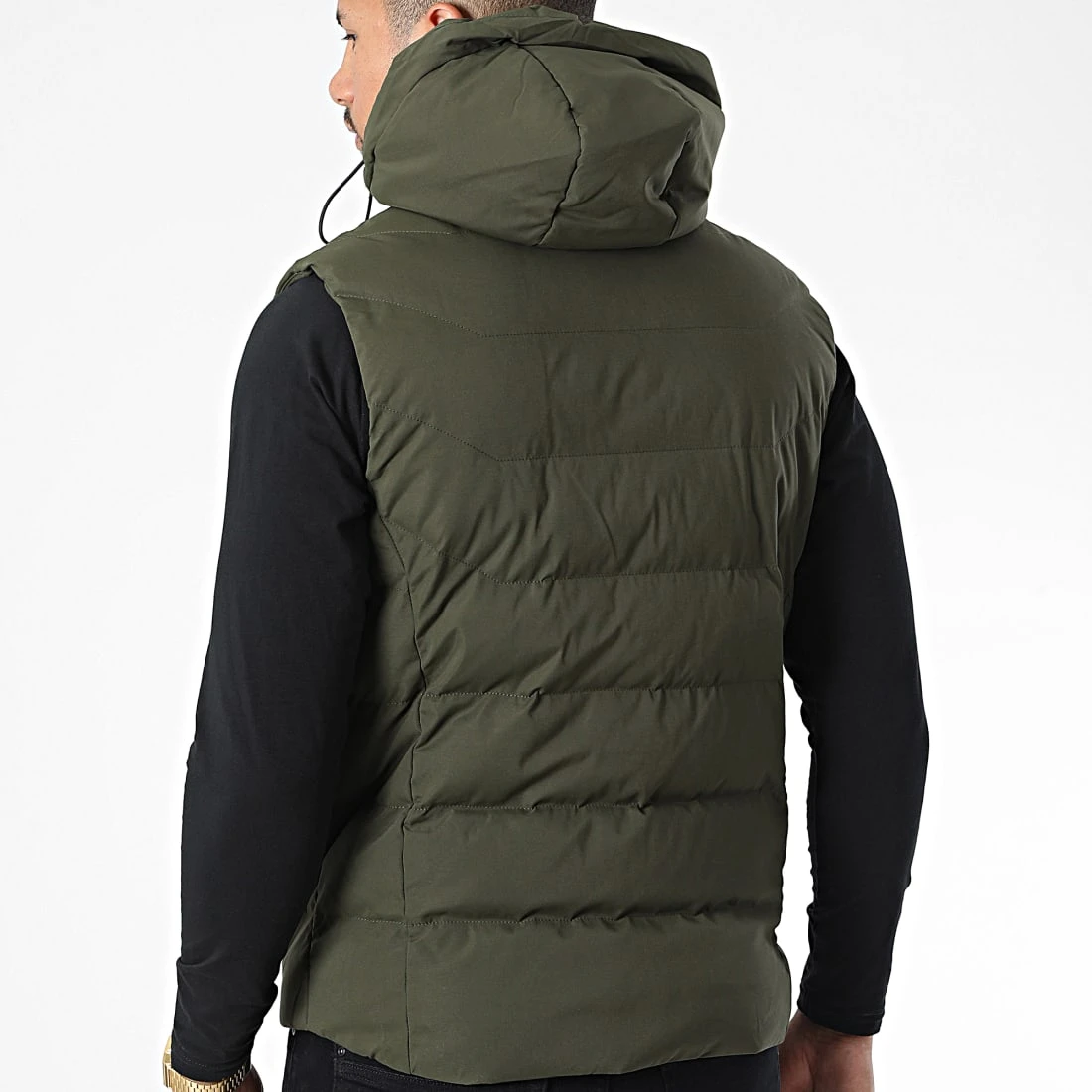 Remise ✔️ Doudoune Sans Manches 9356 Vert Kaki de Classic Series 🥰 6 Remise ✔️ Doudoune Sans Manches 9356 Vert Kaki de Classic Series 🥰 – Image 4