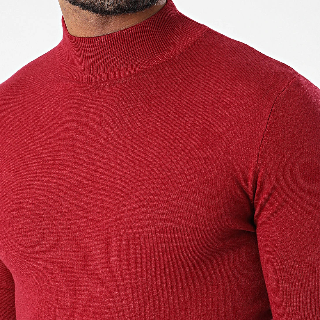 Budget 🛒 Pull Col Cheminée 665 Bordeaux de Classic Series ❤️ 4 Budget 🛒 Pull Col Cheminée 665 Bordeaux de Classic Series ❤️ – Image 2