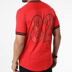 Sortie 🌟 Tee Shirt Oversize 5929 Rouge de Classic Series 🤩 -Classic Series Soldes classic series 338384 5929 RED 20220926T151547 04