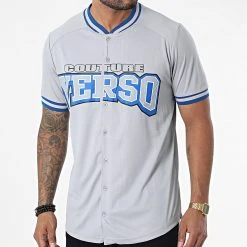 Acheter ⭐ Tee 🌟 Shirt Oversize 5928 Gris de Classic Series 🔥