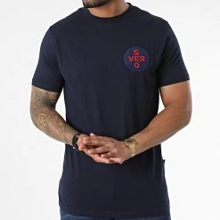 Top 10 🎉 Tee Shirt T7229 Bleu Marine de Classic Series 💯 -Classic Series Soldes classic series 338397 T7229 BLUE 20220926T152042 03